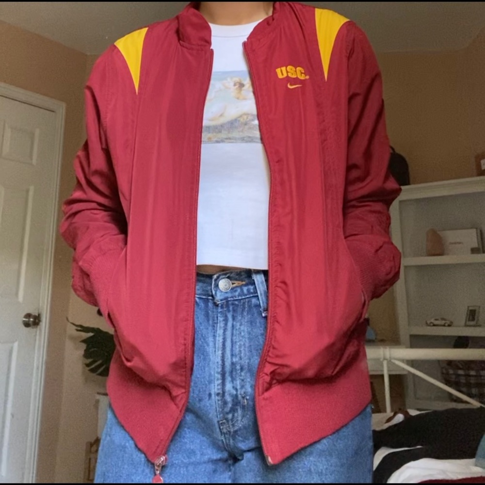 Nike USC Vintage Windbreaker